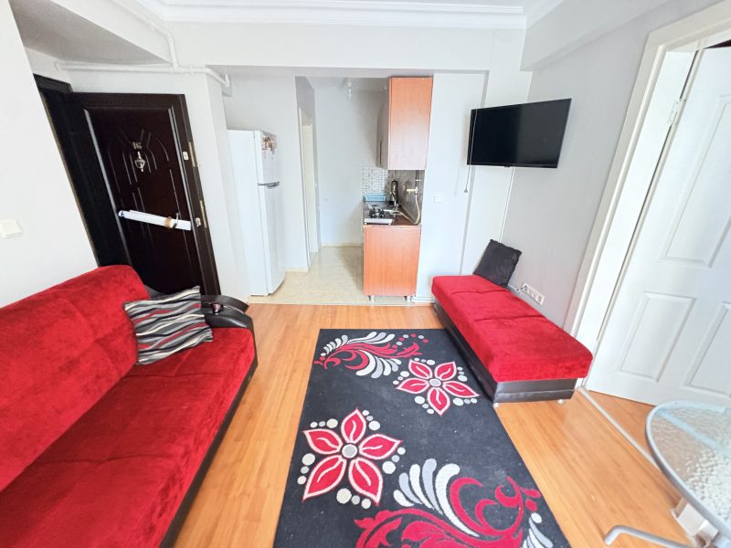 MARMARA'DAN CUMHURİYET MAH SİTE İÇİ 1+1 EŞYALI KİRALIK DAİRE
