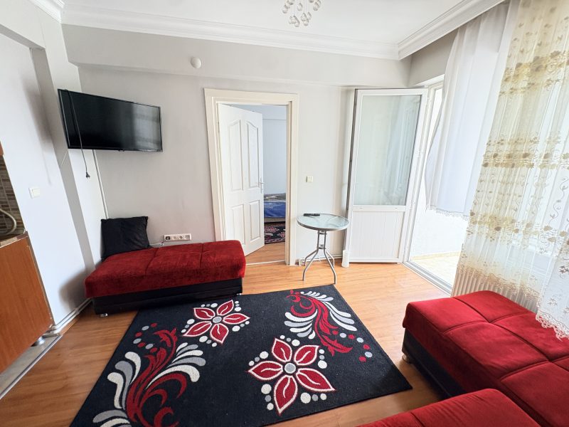 MARMARA'DAN CUMHURİYET MAH SİTE İÇİ 1+1 EŞYALI KİRALIK DAİRE
